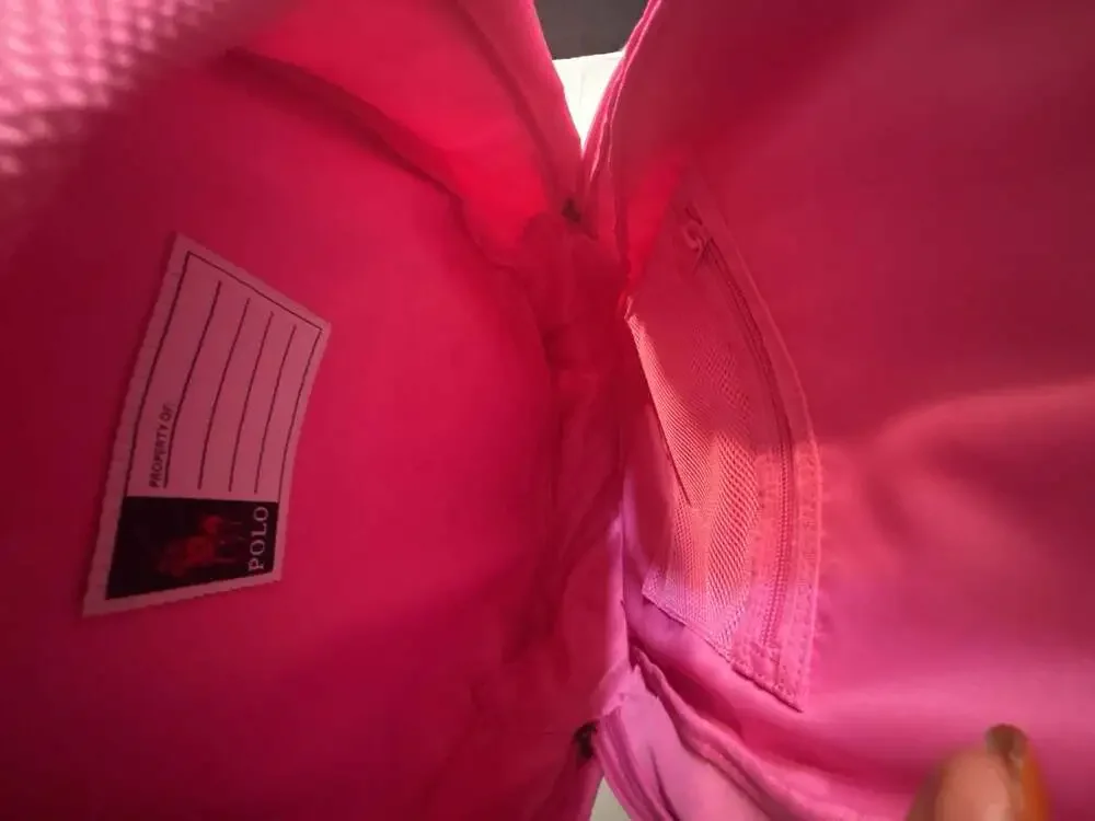 Polo Ralph Lauren Pink Polo Bear Backpack